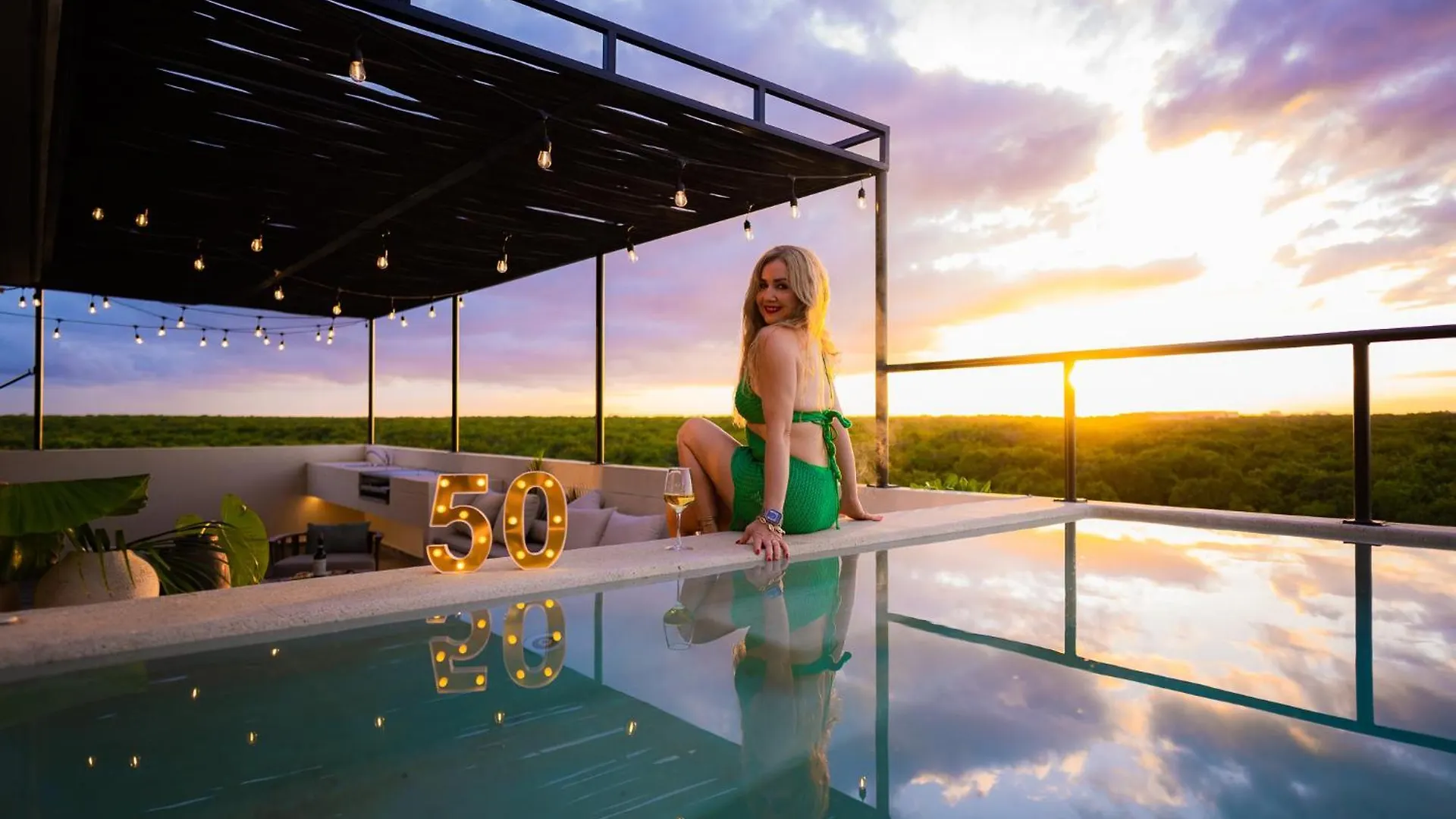 Jungle Sunset Penthouse In Tulum With Private Pool, 5 Min From Beach Apartment